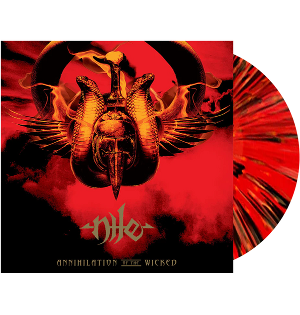 NILE - 'Annihilation Of The Wicked' 2LP (Blood Red Splatter)