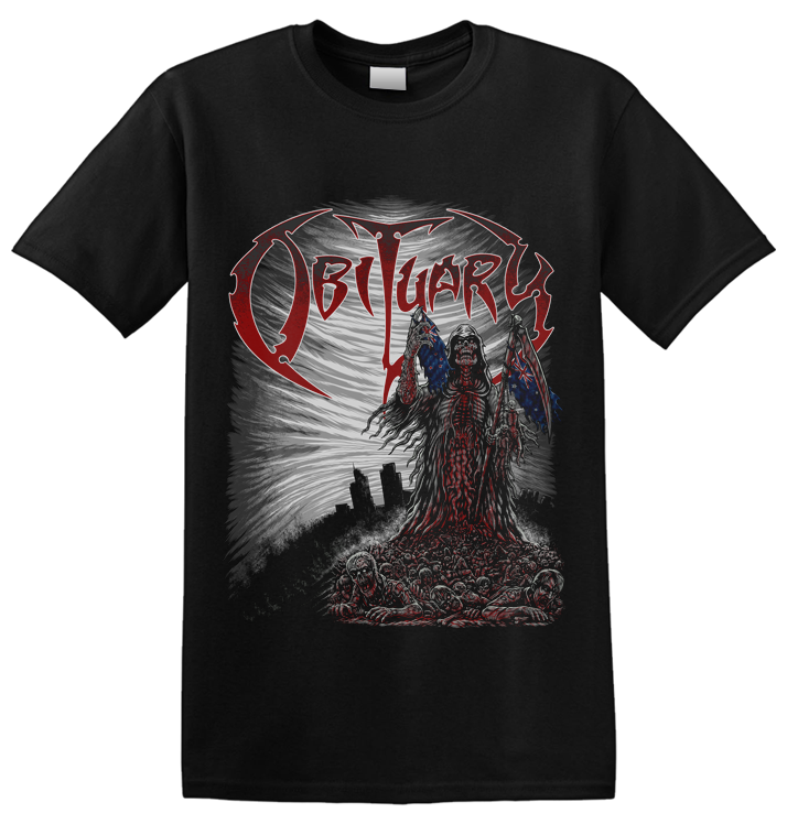 OBITUARY - 'Barely Alive Aus & NZ Tour' T-Shirt