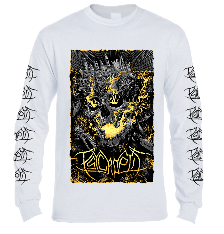 Psycroptic - 'skull Kingdom' Long Sleeve (white)