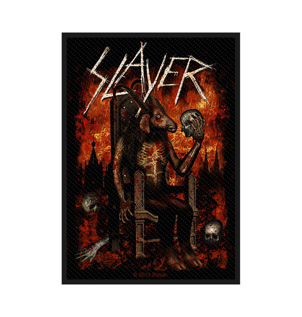 SLAYER - 'Devil On Throne' Patch