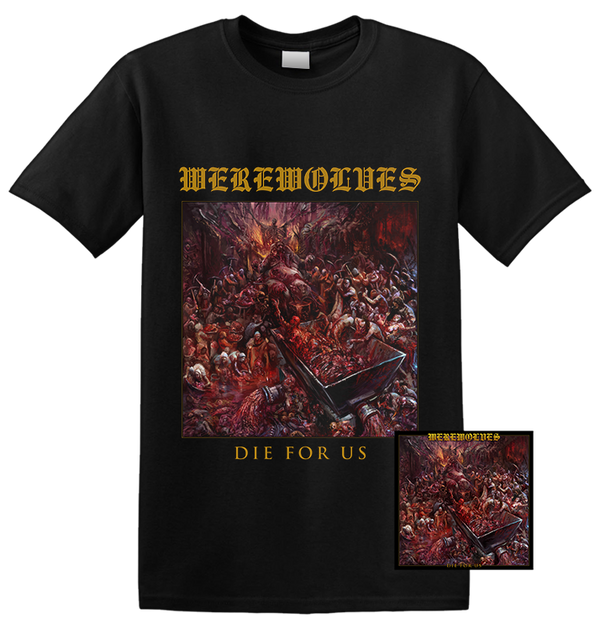 WEREWOLVES - 'Die For Us' CD + T-shirt Bundle (PREORDER)