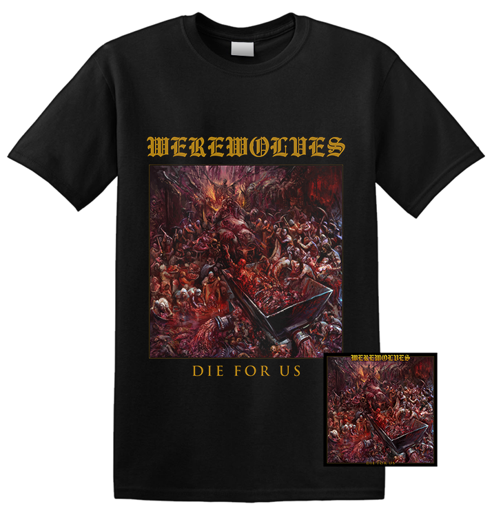 WEREWOLVES - 'Die For Us' CD + T-shirt Bundle (PREORDER)