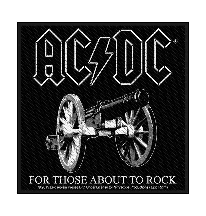 AC/DC - 'For Those About To Rock' Patch