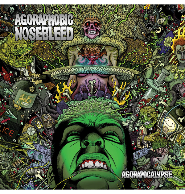 AGORAPHOBIC NOSEBLEED - 'Agorapocalypse' CD