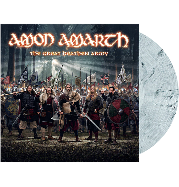 AMON AMARTH - 'The Great Heathen Army' Clear Smoke LP