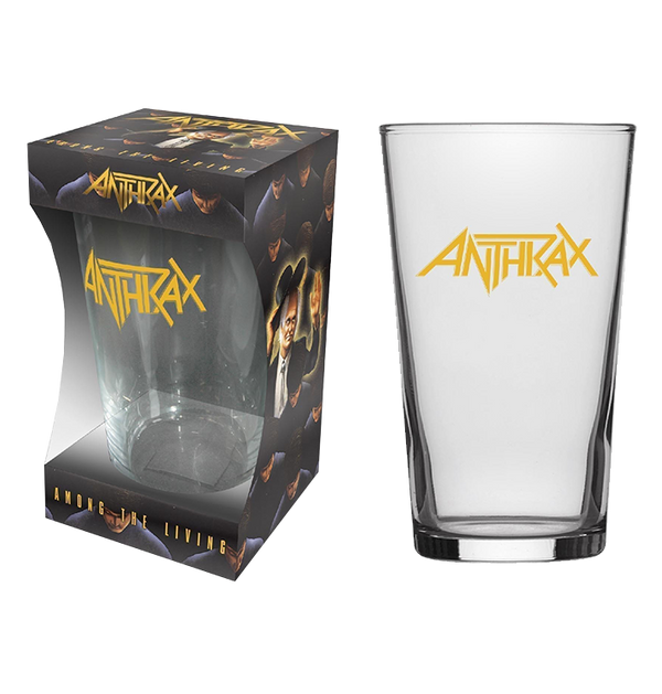 ANTHRAX - 'Logo' Beer Glass