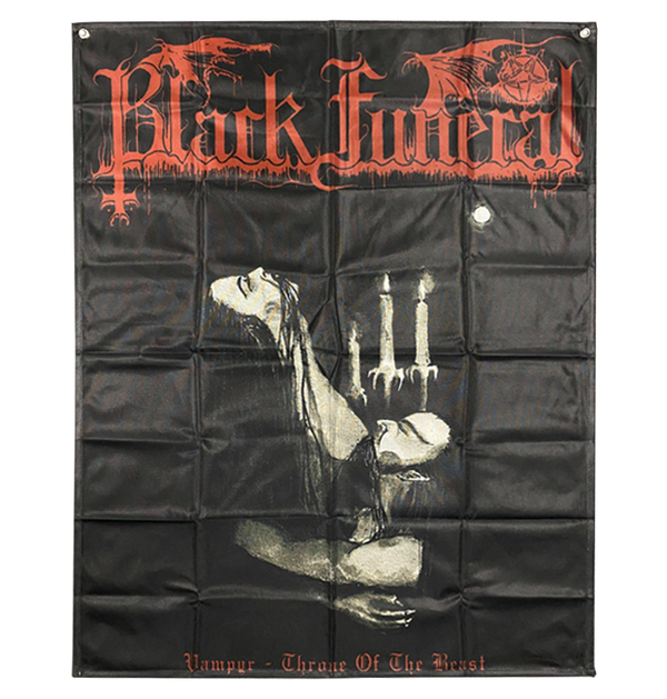 BLACK FUNERAL - 'Vampyr - Throne of the Beast' Flag