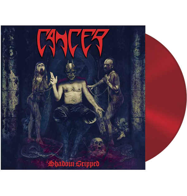 CANCER - 'Shadow Gripped' LP (Red)
