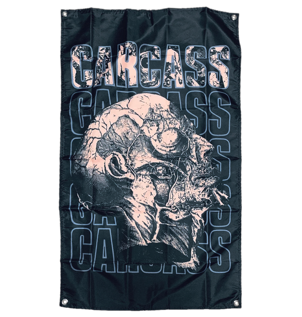 CARCASS - 'Anatomical Head' Flag