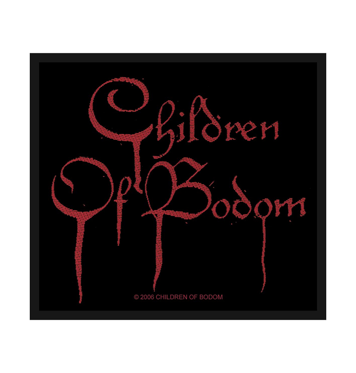 CHILDREN OF BODOM - 'Blood Logo' Patch