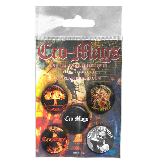 CRO-MAGS - 'Cro-Mags' Badge Set