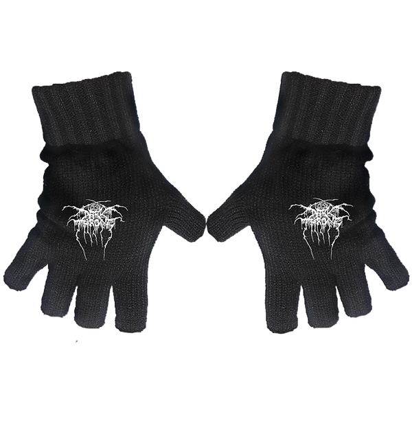 DARKTHRONE - 'Logo' Fingerless Gloves