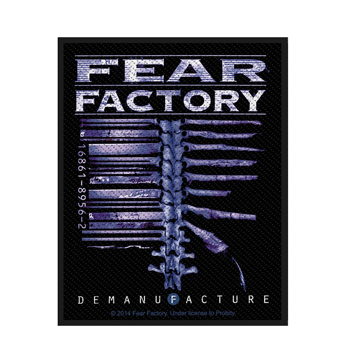 Chapeau De Camionneur Fear Factory – Noir, Motif Demanufacture, Taille Unique Adulte, NEUF