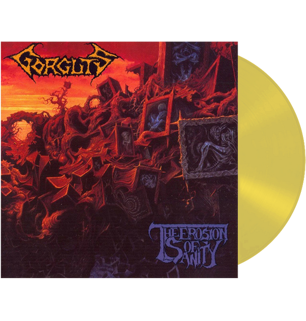 GORGUTS - 'The Erosion Of Sanity' LP (Yellow)