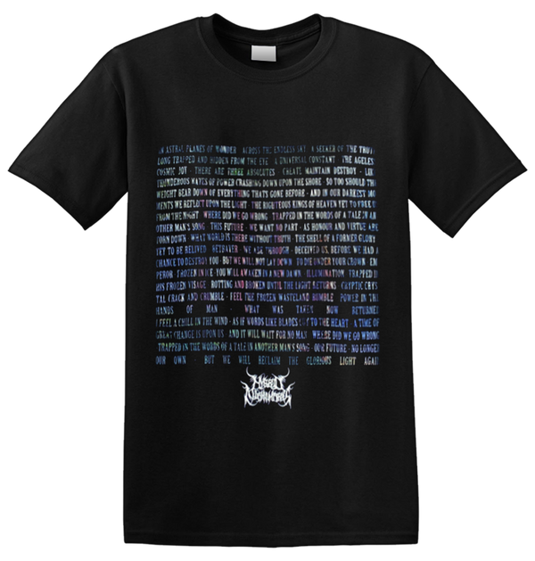 HYBRID NIGHTMARES - 'The First Age Lyric' T-Shirt