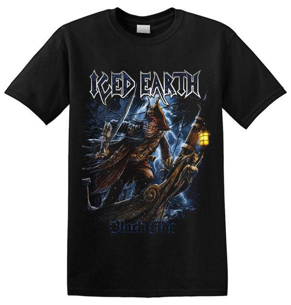 ICED EARTH - 'Black Flag' T-Shirt
