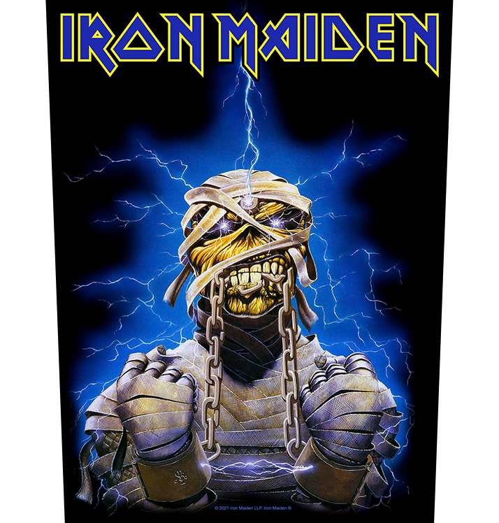Iron Maiden 'The Trooper' Eddie Back Patch – Official Licensed Merchandise