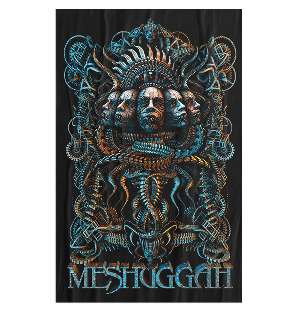 MESHUGGAH - '5 Faces' Flag