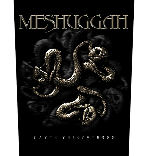 MESHUGGAH - 'Catch 33' Back Patch
