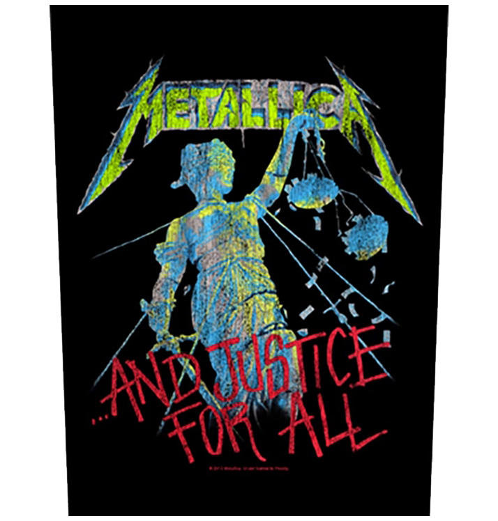 METALLICA - '...And Justice For All' Back Patch