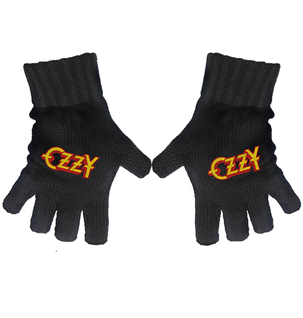 OZZY OSBOURNE - 'Ozzy' Fingerless Gloves
