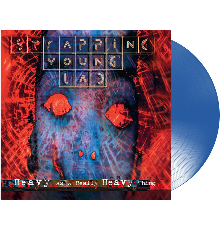 STRAPPING YOUNG LAD 'Heavy As A Really Heavy Thing' Blue LP