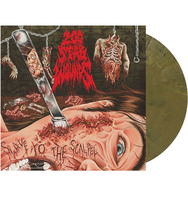 200 STAB WOUNDS - 'Slave To The Scalpel' LP (Olive Brown)