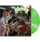 MORTICIAN - 'Re-Animated Dead Flesh' LP (Neon Green)