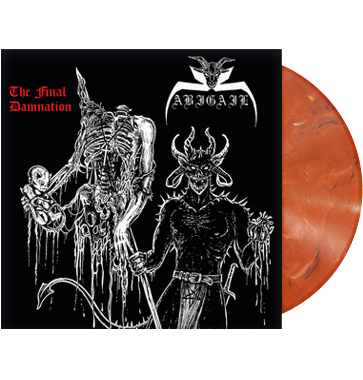 ABIGAIL - 'The Final Damnation' LP (Whiskey Spew Red)
