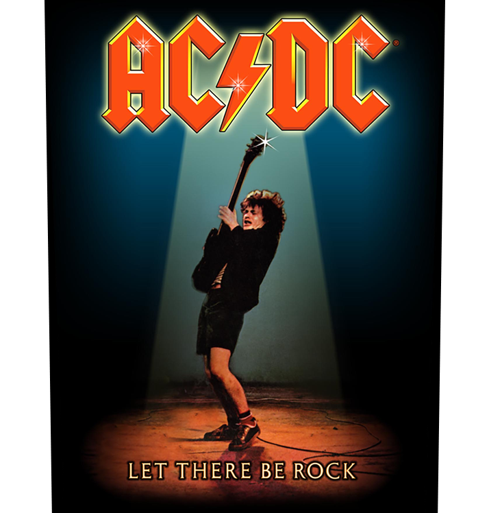 AC/DC - 'Let There Be Rock' Back Patch