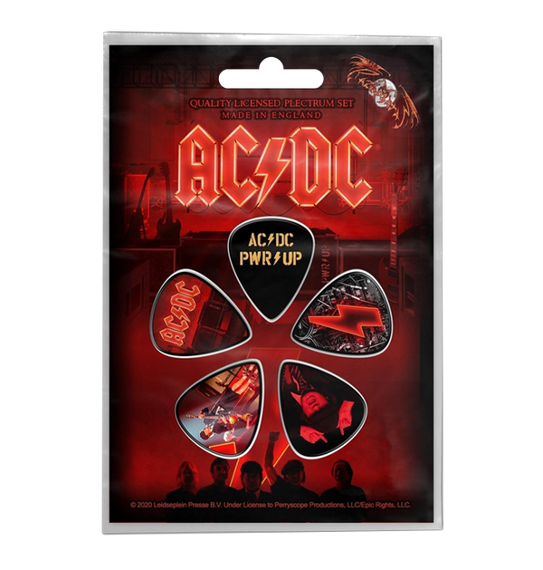 AC/DC - 'PWR UP' Guitar Pick Set