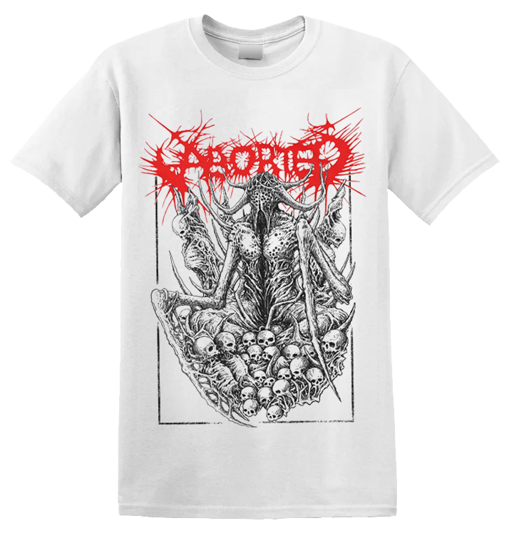 ABORTED - 'Goated - White' T-Shirt