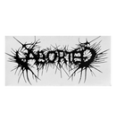 ABORTED - 'Logo' Sticker