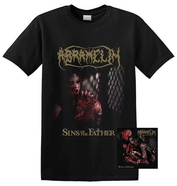 ABRAMELIN - 'Sins Of The Father' Confessional T-Shirt + CD Bundle (PREORDER)