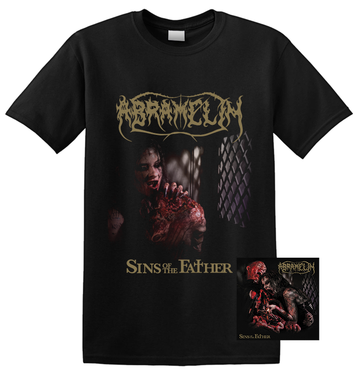 ABRAMELIN - 'Sins Of The Father' Confessional T-Shirt + CD Bundle (PREORDER)