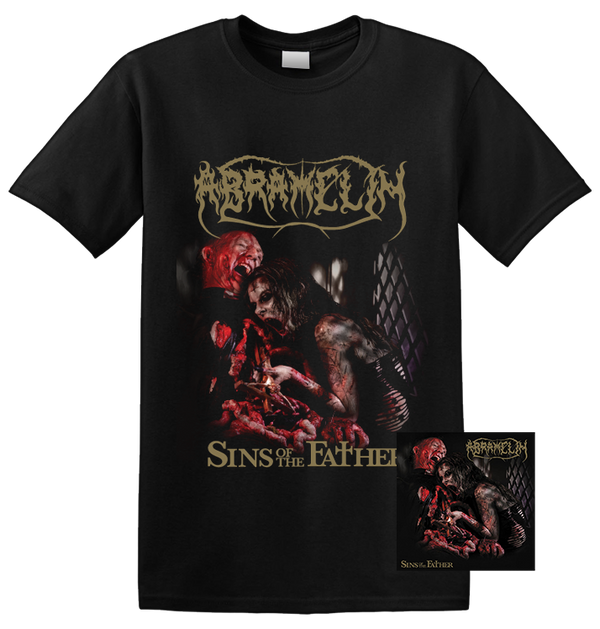 ABRAMELIN - 'Sins Of The Father' Gore T-Shirt + CD Bundle (PREORDER)