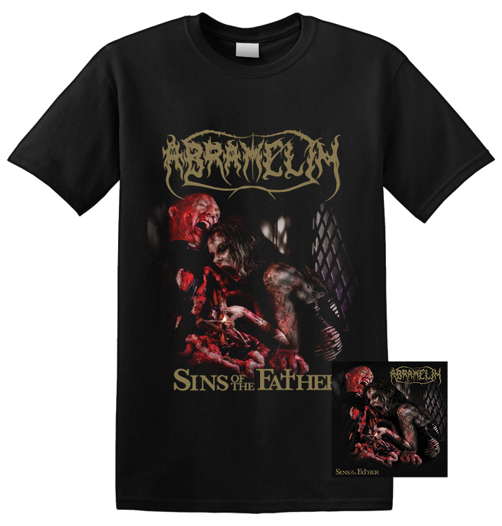 ABRAMELIN - 'Sins Of The Father' Gore T-Shirt + CD Bundle (PREORDER)