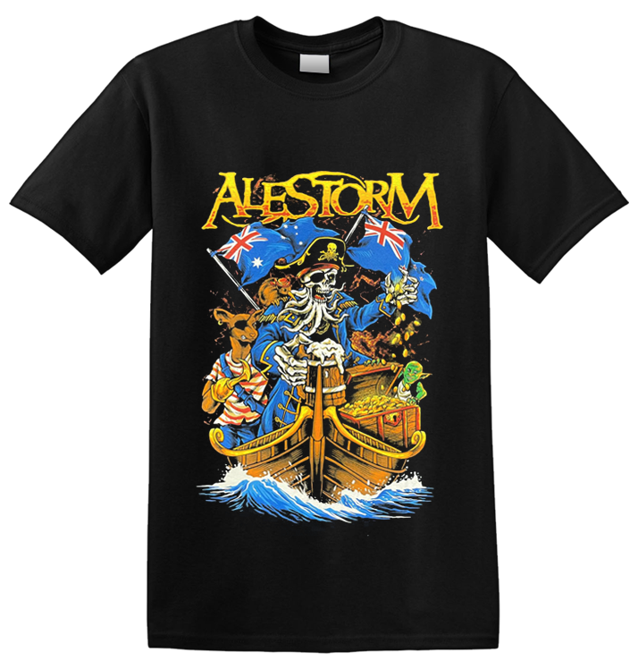 ALESTORM - 'Aus NZ Tour Pirate' T-Shirt