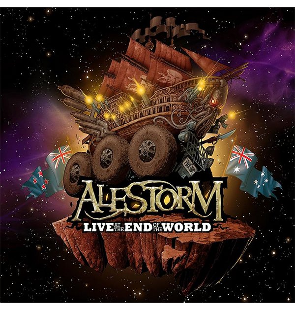 ALESTORM - 'Live At The End Of The World' CD + DVD Digibook