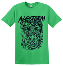 ALESTORM - 'Neon Green Pirate' T-Shirt