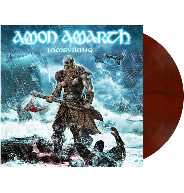 AMON AMARTH - 'Jomsviking' LP (Red Marble)