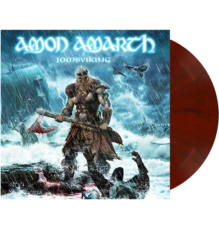 AMON AMARTH - 'Jomsviking' LP (Red Marble)