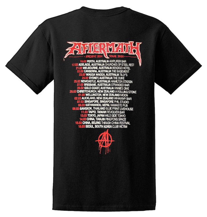 ANGELUS APATRIDA - 'Aftermath Pacific Rim Tour 2024' T-Shirt
