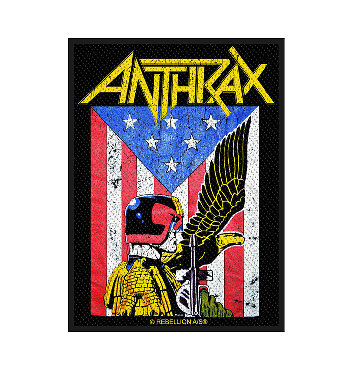 ANTHRAX - 'Judge Dredd' Patch