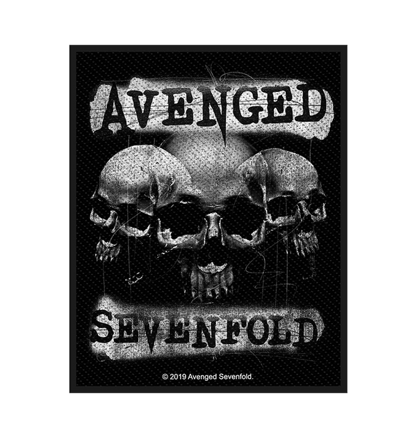 AVENGED SEVENFOLD - '3 Skulls' Patch