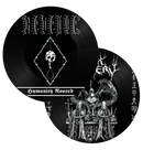 BLACK WITCHERY / REVENGE - 'Holocaustic Death March To Humanity's Doom' Split Picture Disc