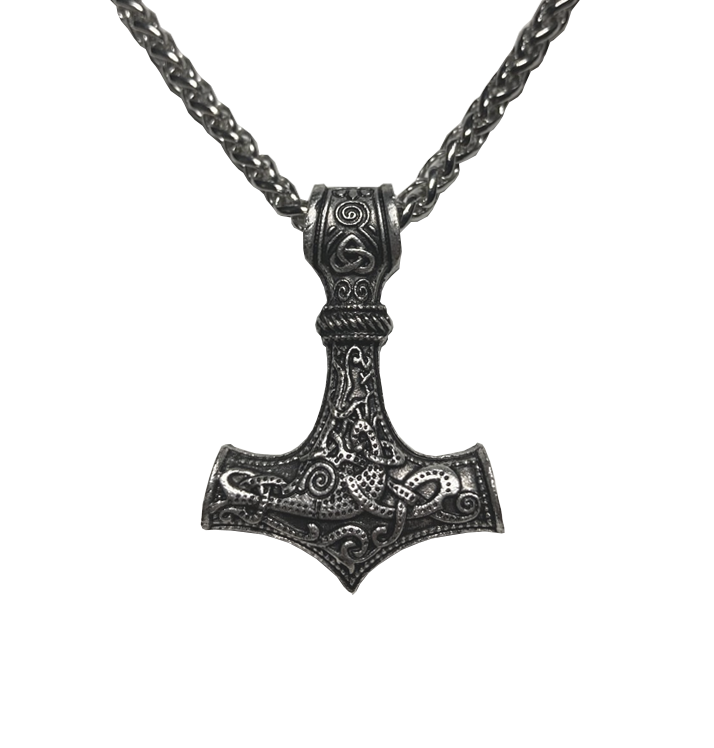 BAG OV BONES - 'Thunder God' Pendant With Chain