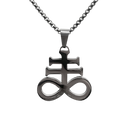 BAG OV BONES - 'Leviathan' Pendant With Chain (Silver)