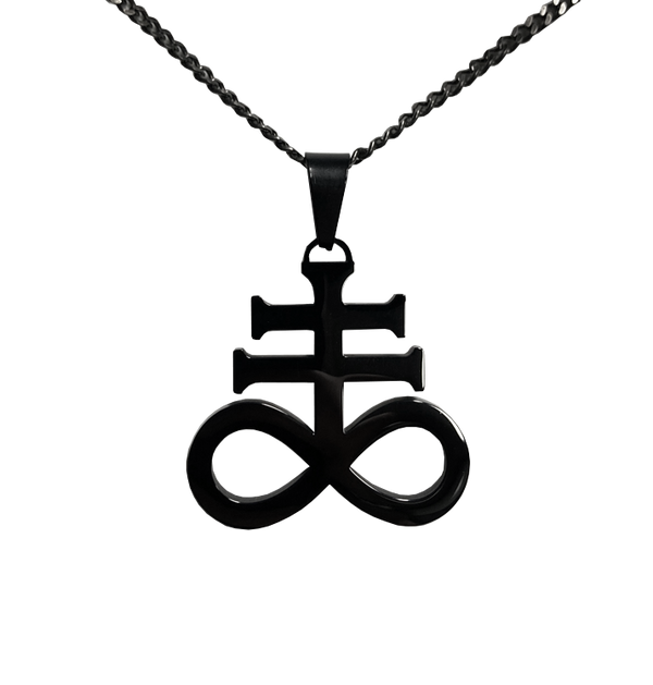 BAG OV BONES - 'Leviathan' Pendant With Chain (Black)