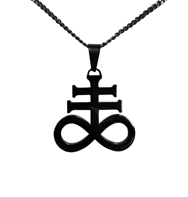 BAG OV BONES - 'Leviathan' Pendant With Chain (Black)